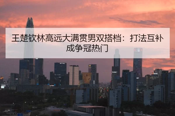 王楚钦林高远大满贯男双搭档：打法互补成争冠热门